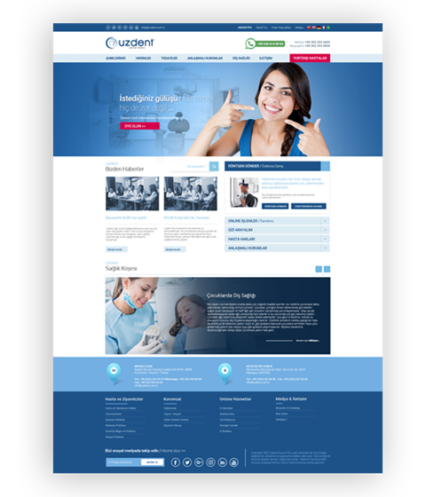 Websites: Uzdent Clinic Website